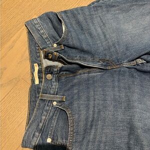 Levi's Dark Blue Wide Leg Jeans